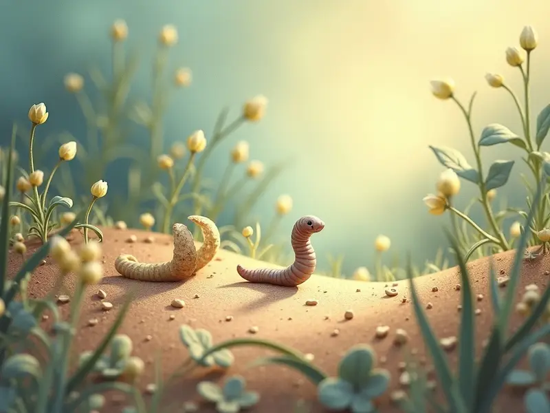 Illustration du rêve : ver (en islam)