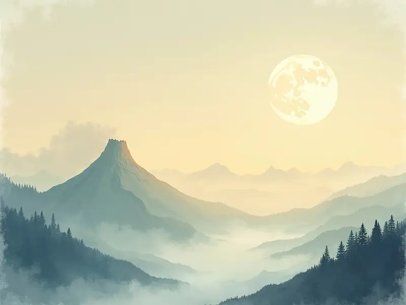 Illustration du rêve : volcan (en islam)