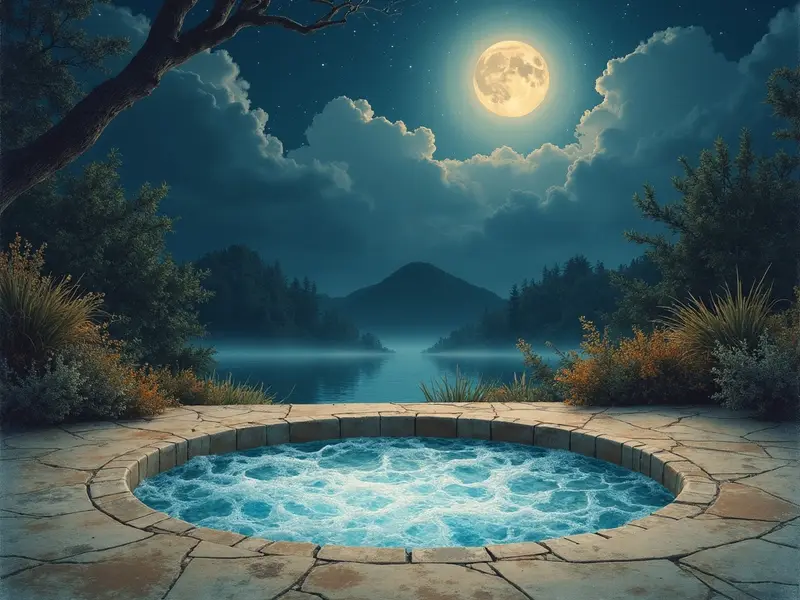 Illustration du rêve : jacuzzi