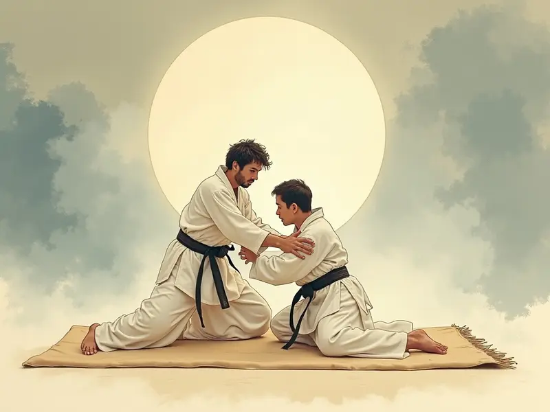 Illustration du rêve : judo