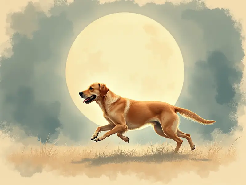 Illustration du rêve : labrador