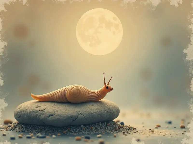 Illustration du rêve : limace