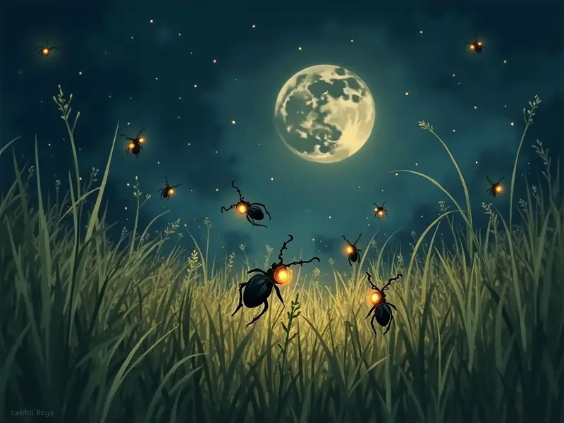Illustration du rêve : luciole
