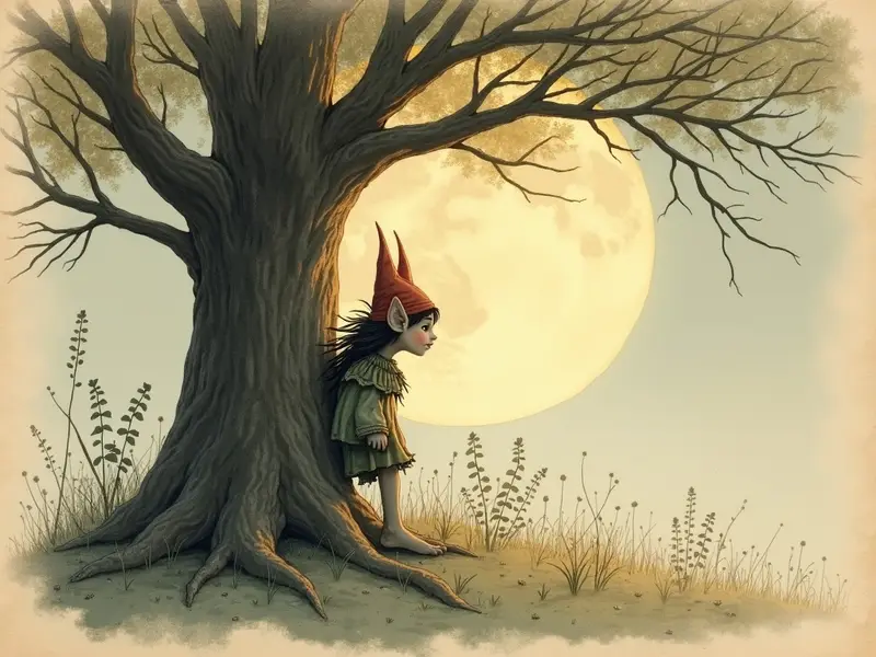 Illustration du rêve : lutin
