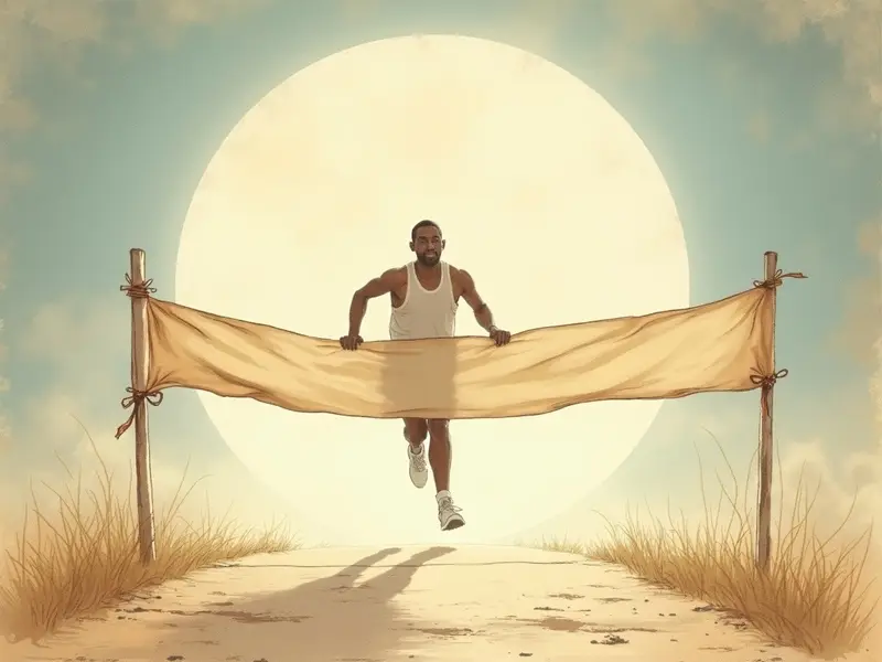 Illustration du rêve : marathon
