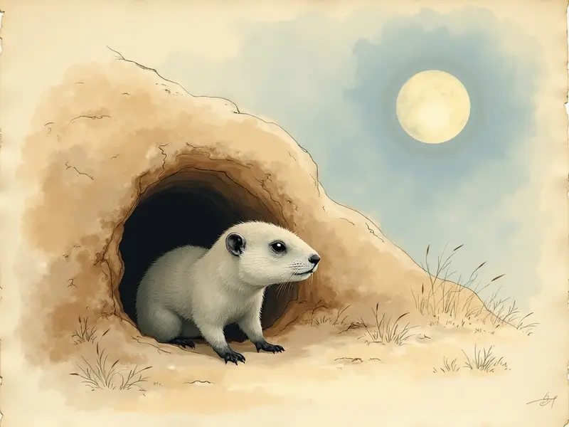 Illustration du rêve : marmotte