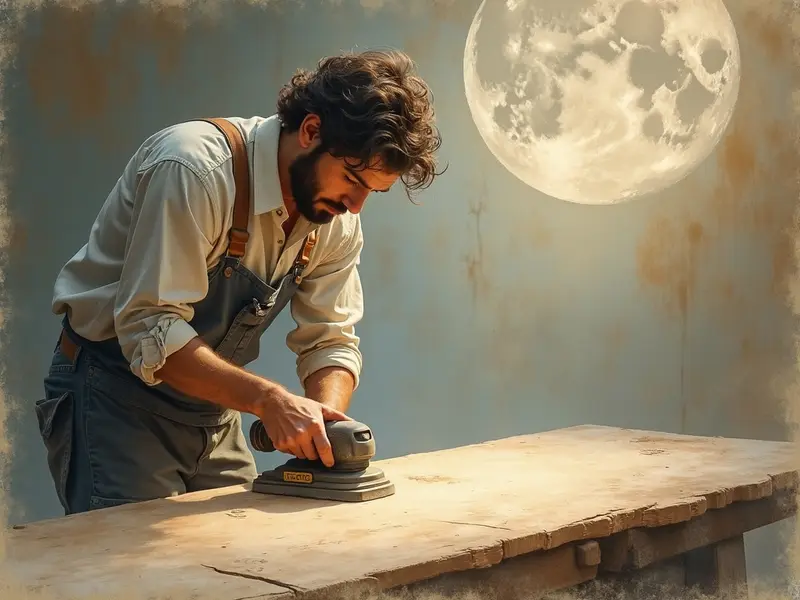 Illustration du rêve : menuisier