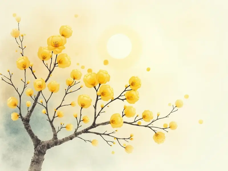 Illustration du rêve : mimosa