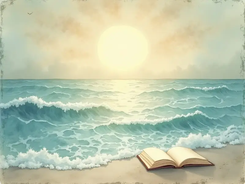 Illustration du rêve : océan