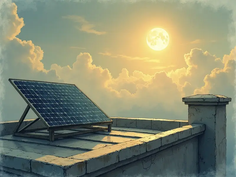 Illustration du rêve : panneau solaire