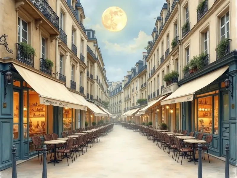 Illustration du rêve : Paris