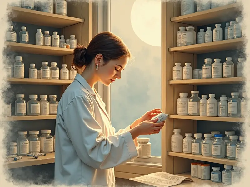 Illustration du rêve : pharmacien