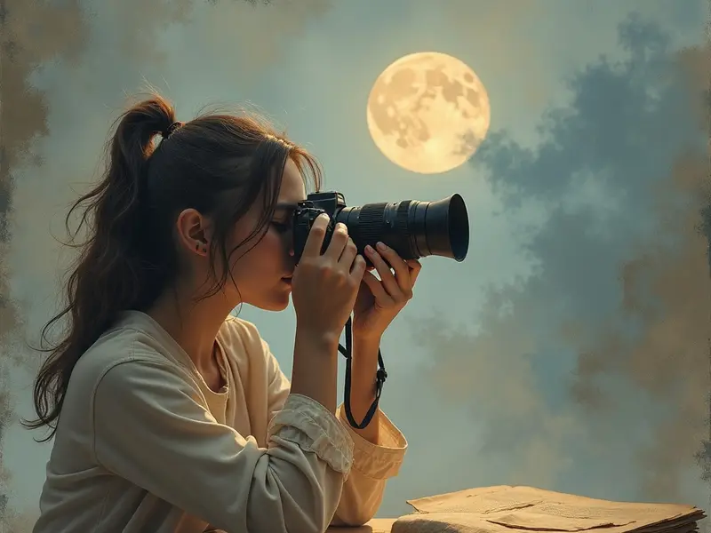 Illustration du rêve : photographe