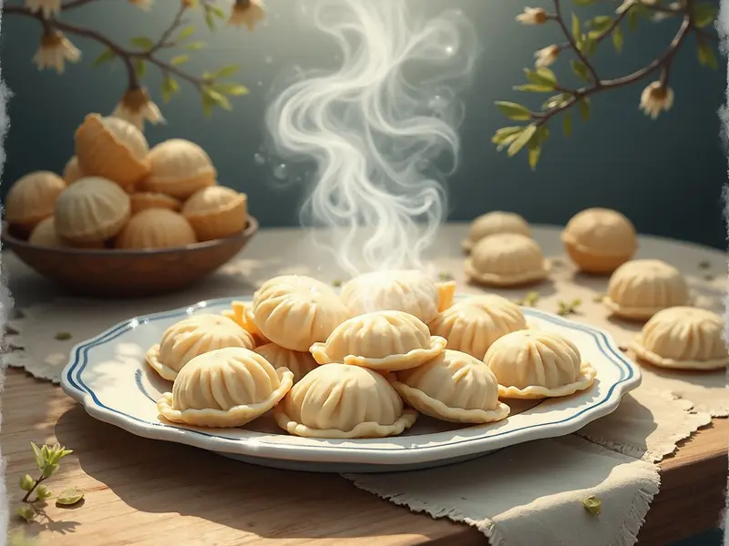 Illustration du rêve : pierogi