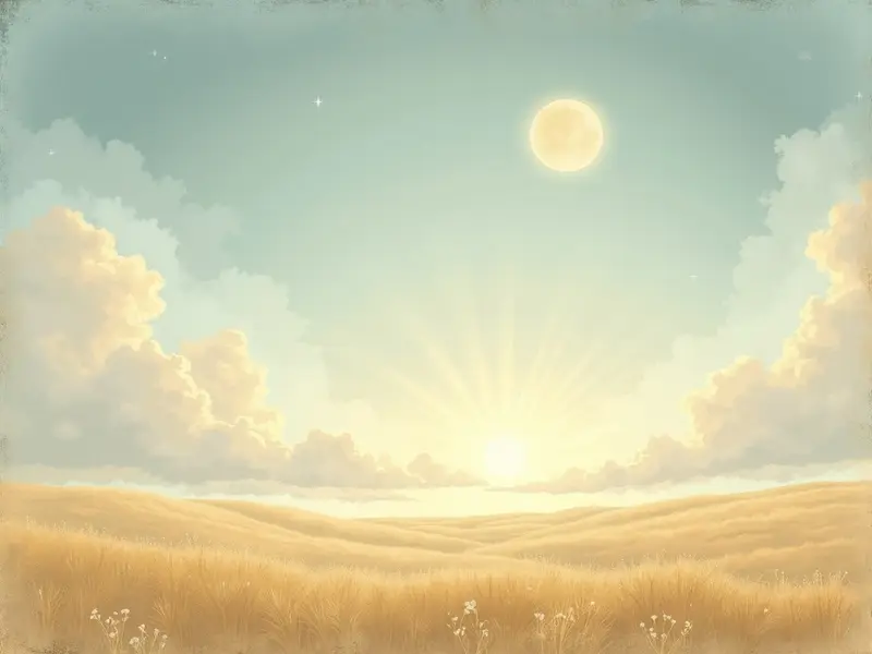 Illustration du rêve : plaine
