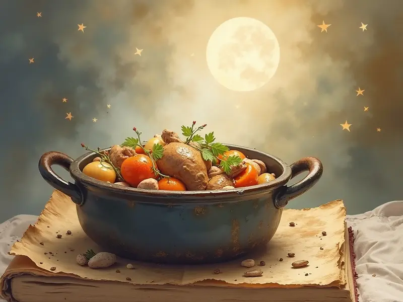 Illustration du rêve : potée