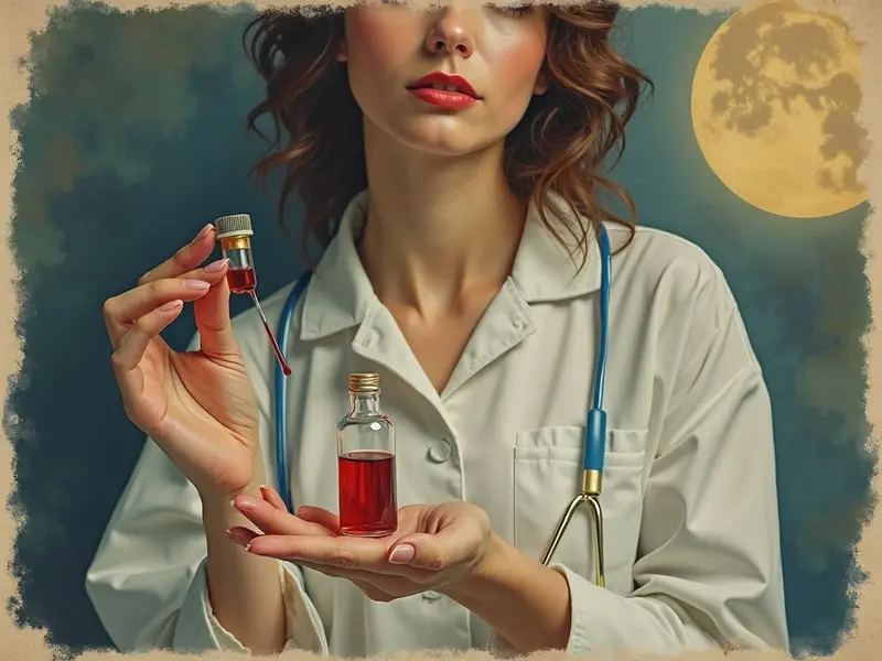 Illustration du rêve : prise de sang