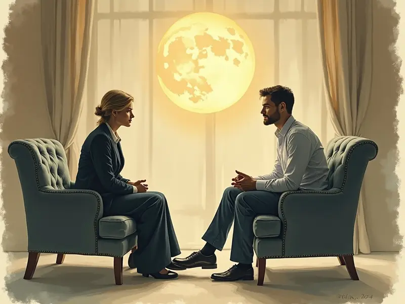 Illustration du rêve : psychologue