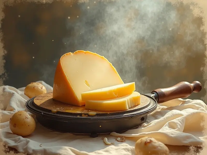 Illustration du rêve : raclette