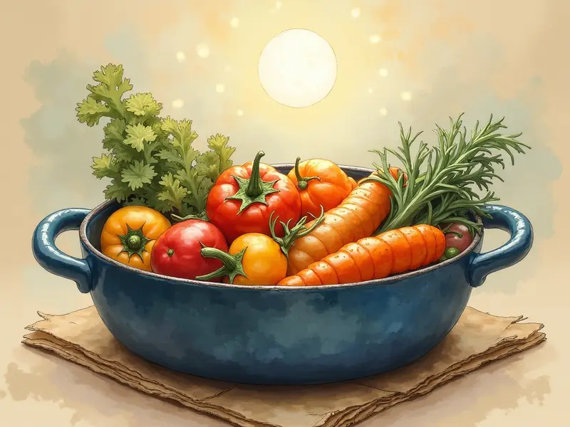Illustration du rêve : ratatouille