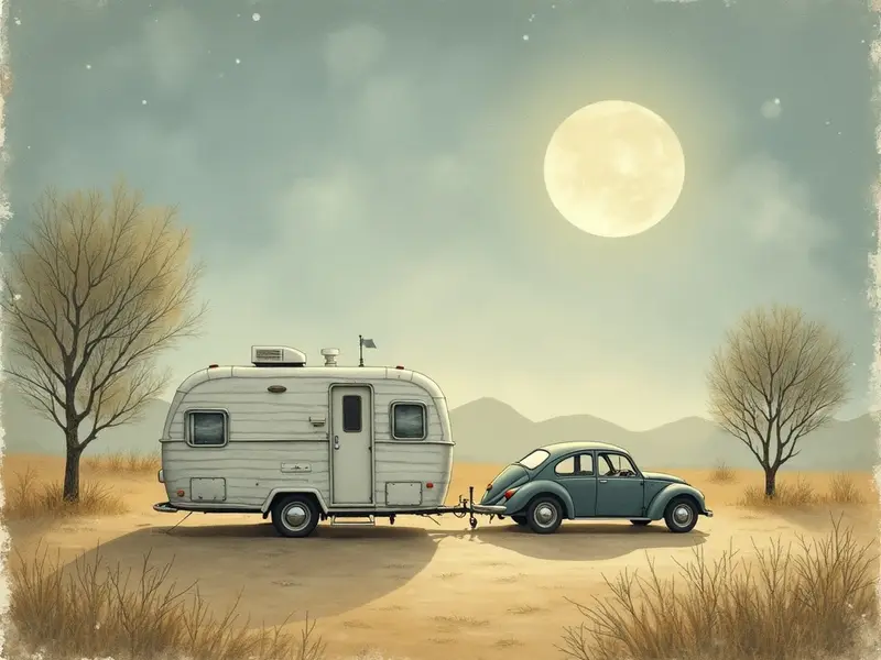 Illustration du rêve : remorque