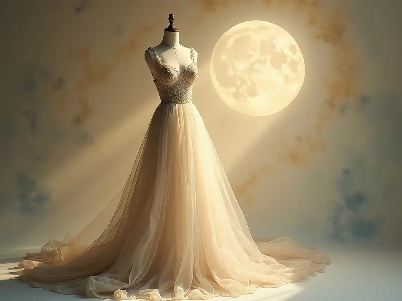 Illustration du rêve : robe de soirée