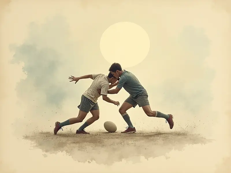 Illustration du rêve : rugby