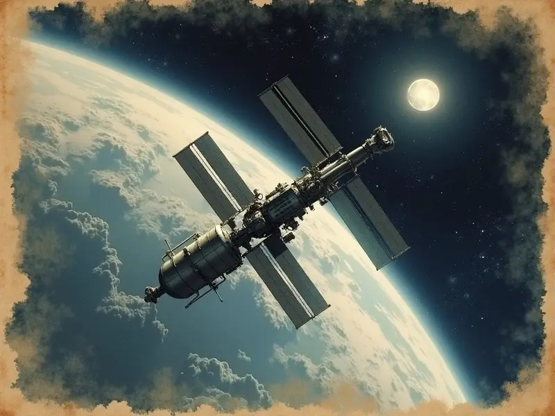 Illustration du rêve : station spatiale