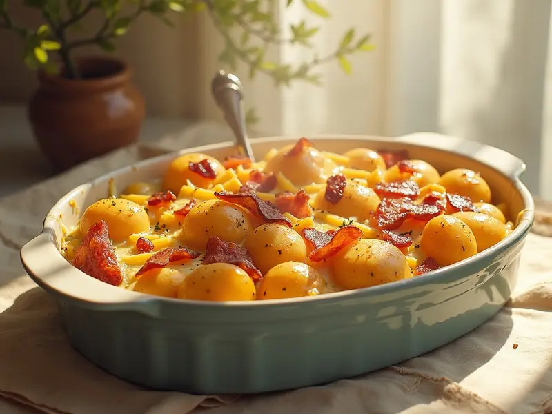 Illustration du rêve : tartiflette