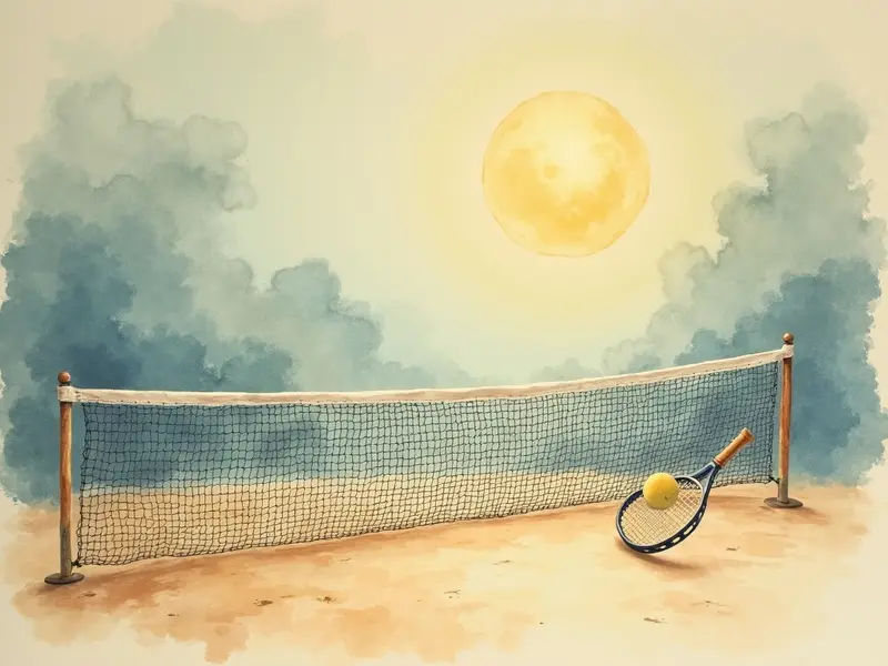 Illustration du rêve : tennis