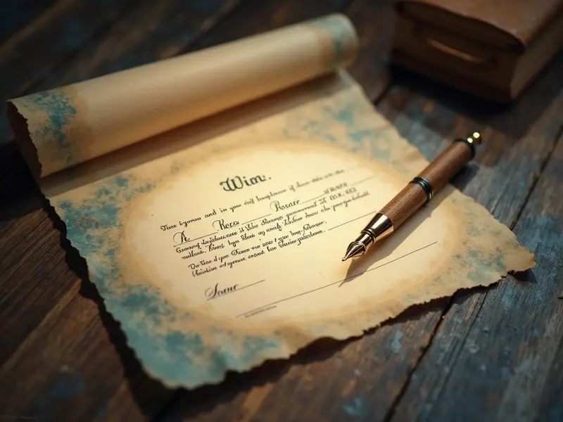 Illustration du rêve : testament