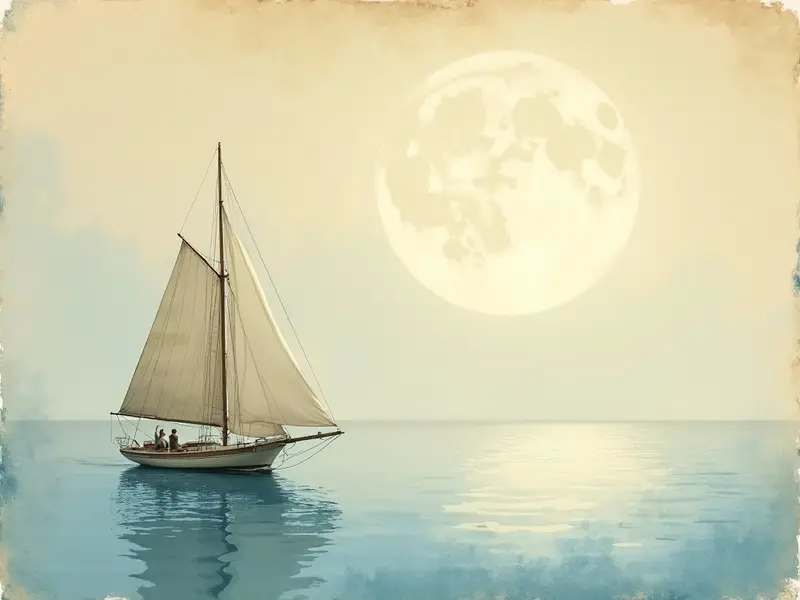 Illustration du rêve : voilier