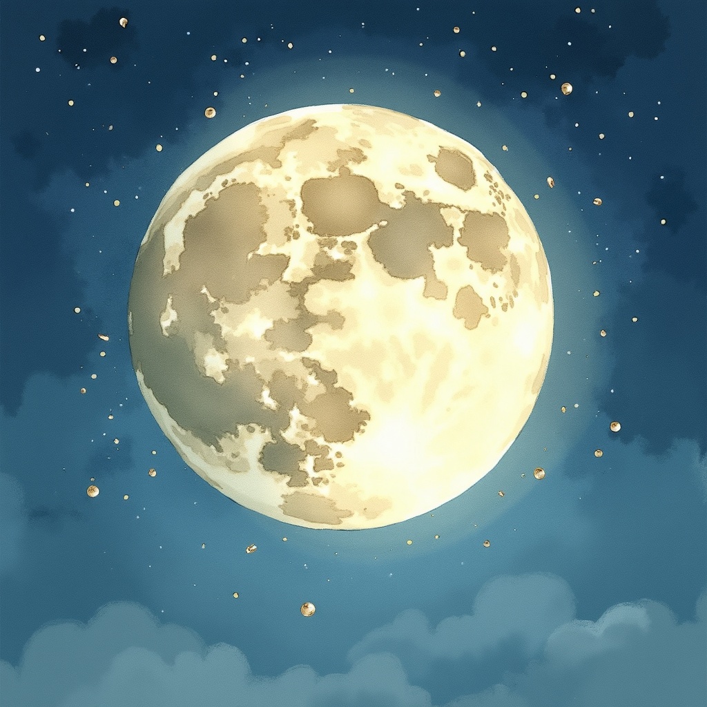 Phase de la Lune : Lune gibbeuse croissante