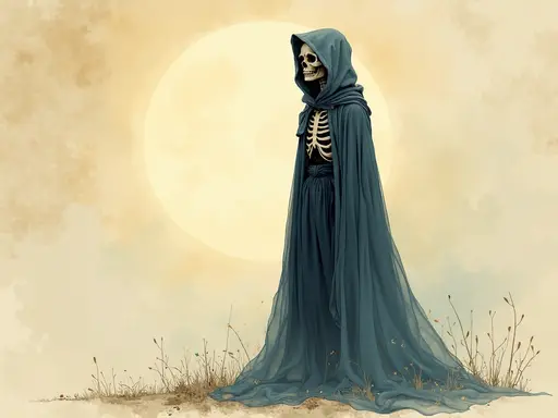 Illustration du rêve : mort