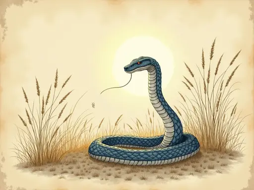 Illustration du rêve : serpent